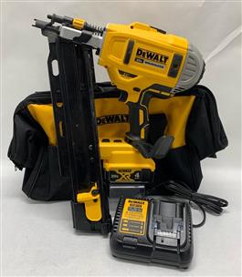 DEWALT DCN21PLM1 20V 21 Framing Nailer Gun Battery Charger